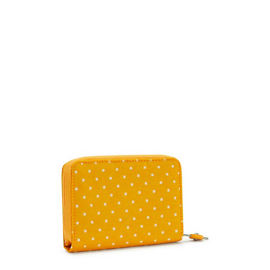 Kipling Money Love Klasik Printed Small Wallet Cüzdan Sarı | TR 1016CT